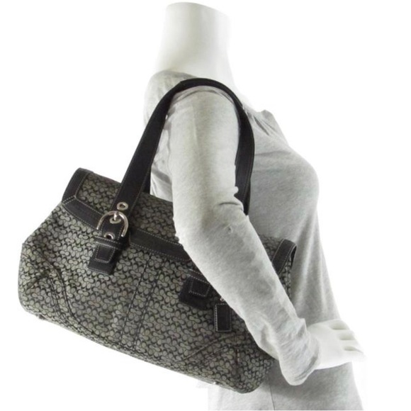 COACH F12312 Large Soho Flap Satchel Bag - Picture 1 of 9